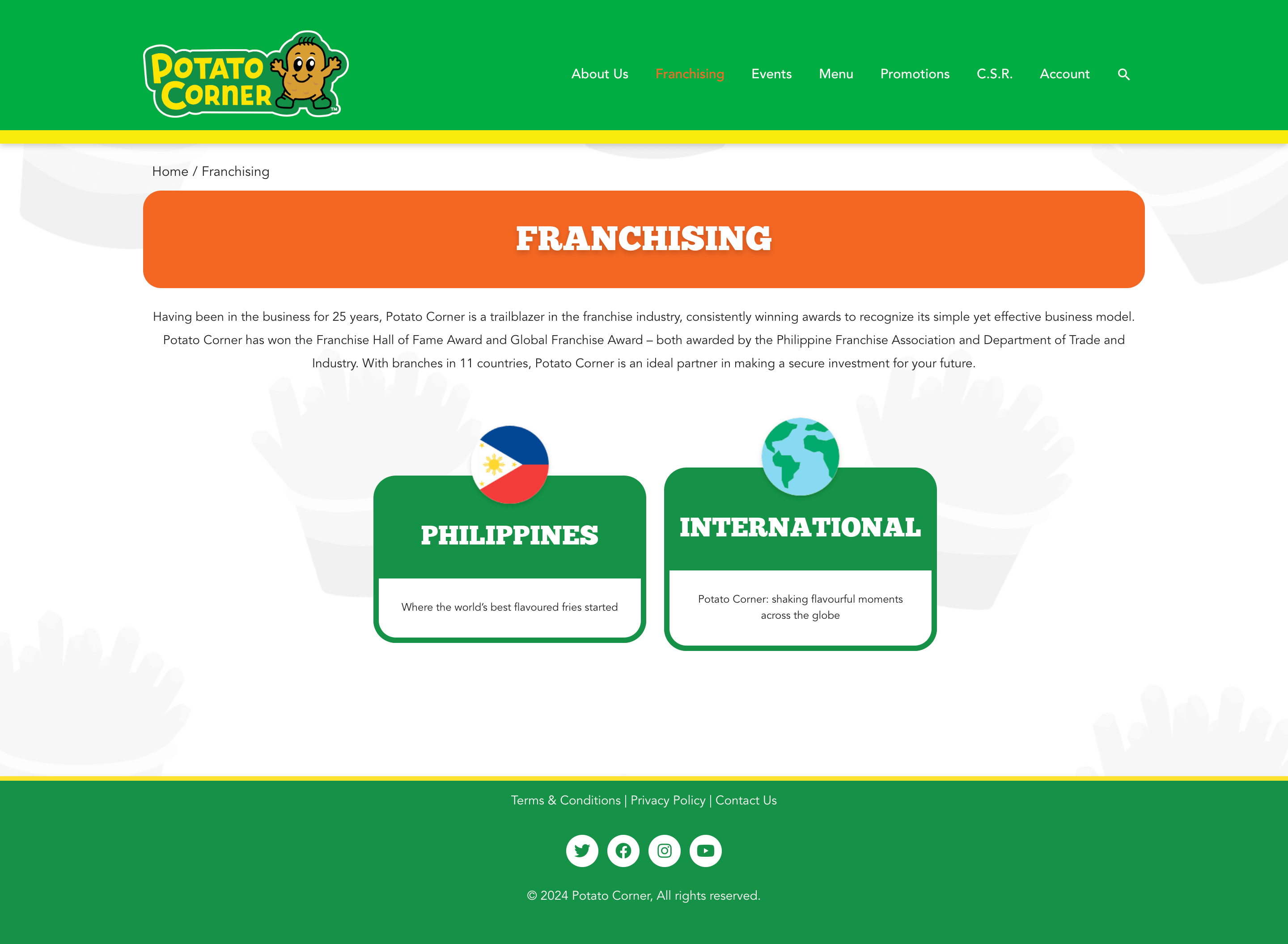 Franchising Page